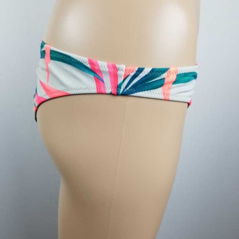 VS PK Ruched Front Itsy Bikini Bottom-Multi-Size M - Picture 2 of 6